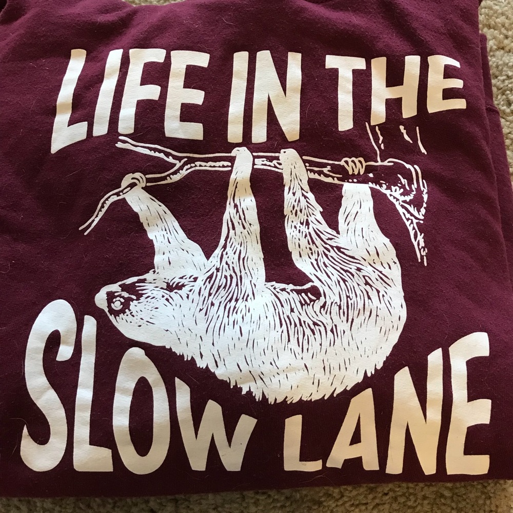 Sloth sweatshirt